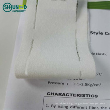 Wholesale polyester cotton fusible elastic interlining Woven fusing Stretched Waistband Interlining